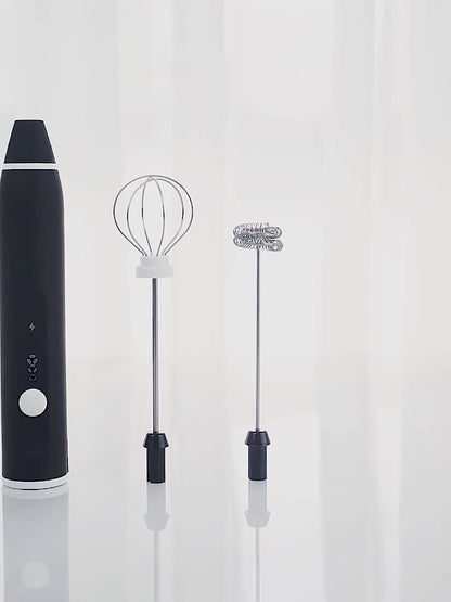 Rechargeable Milk Frother | Egg Beater | Cream & Juice Mixer