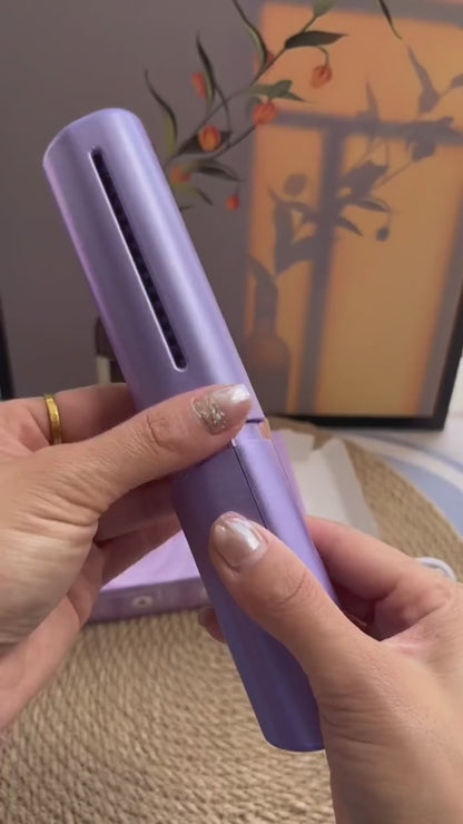 Virelia Cordless Ionic Hair Styler - Smooth, Curl & Style — Anytime, Anywhere