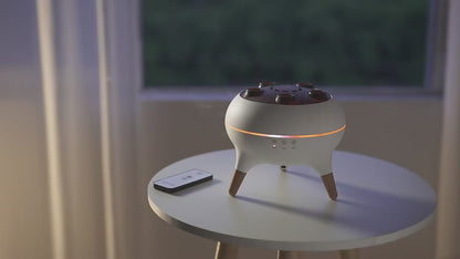 Jellyfish Aura Humidifier – Ultrasonic Aroma Diffuser with Ambient Light & Remote Control