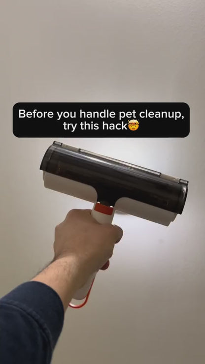 2-in-1 Pet Hair Removal Roller | Reusable, Washable & Portable