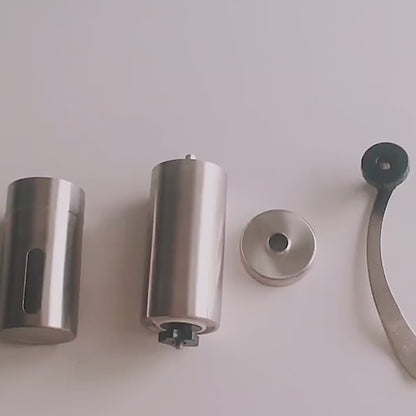 Portable Manual Coffee Bean Grinder – Stainless Steel Hand-Crank”