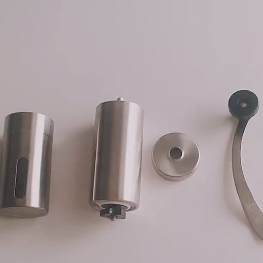 Portable Manual Coffee Bean Grinder – Stainless Steel Hand-Crank”