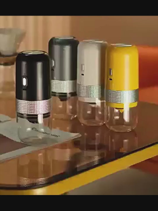 Compact Electric Coffee Grinder for Home – Automatic & Easy to Clean
