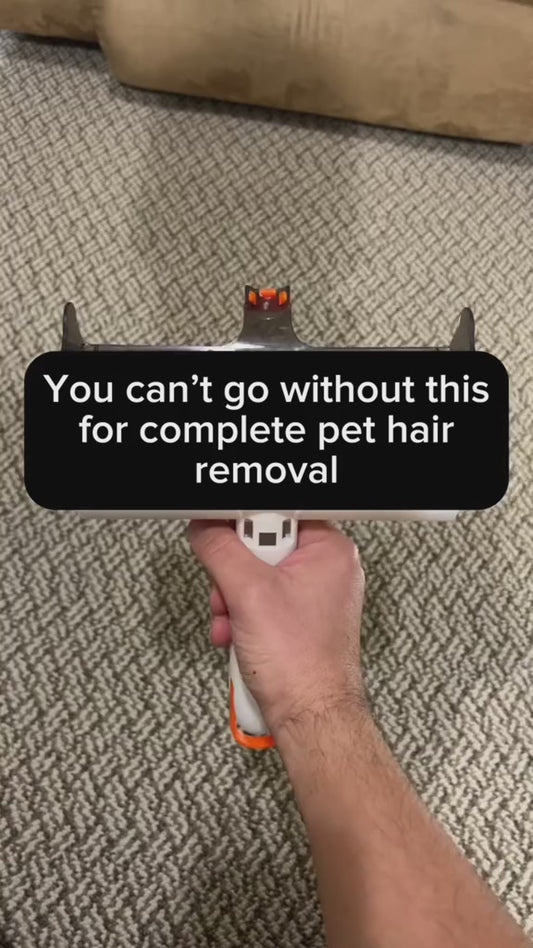2-in-1 Pet Hair Removal Roller | Reusable, Washable & Portable