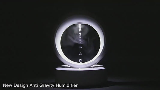 Anti-Gravity Water Drop Humidifier – Silent Levitating Mist Diffuser