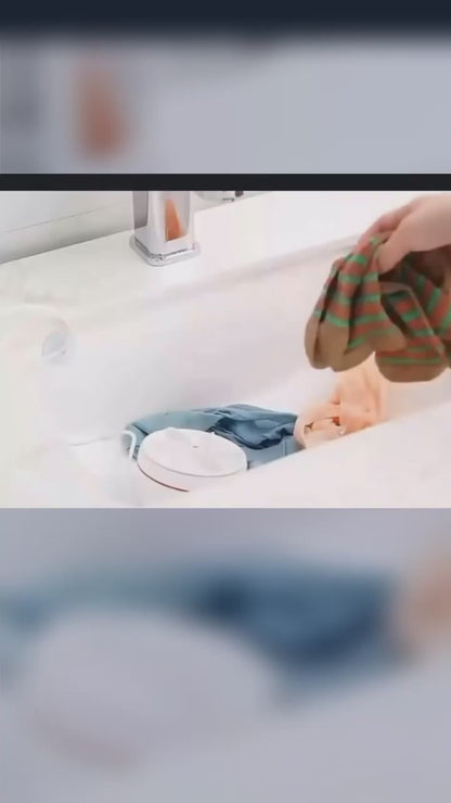 Mini Portable Washing Machine – Compact Foldable Washer for Travel, Dorm & Baby Clothes