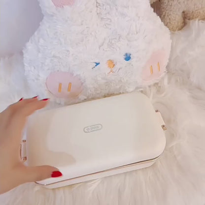 No-Water Heating Electric Lunch Box – Portable, Rechargeable & USB Powered