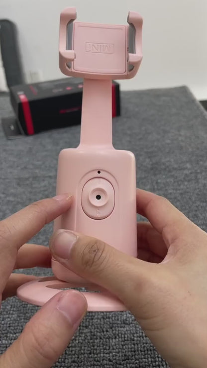 Virelia AI Smart Tracking Gimbal™ – 360° Auto Face Tracking Stabilizer for Effortless Filming