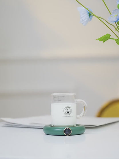 Smart LED Mug Warmer – 3 Temperature Control USB Heating Pad