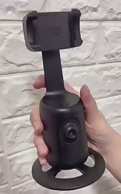Virelia AI Smart Tracking Gimbal™ – 360° Auto Face Tracking Stabilizer for Effortless Filming